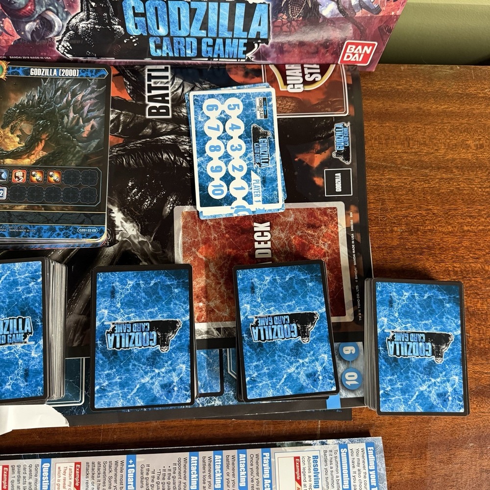 BANDAI Godzilla Card Game Chrono Clash GZ-01 - Picture 3 of 4
